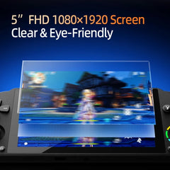 5.0 Inch FHD IPS Handheld Game Console PSK5000 with XBOX/SWITCH Layout,Helio G85 Octa-Core,6+128GB,Hall Joystick