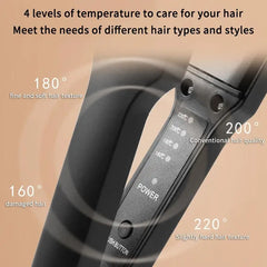 Hair Styler Electric Corrugation Wave Styling Professional Hair Straightener Curler Crimper Ceramic Corrugated Curling Iron