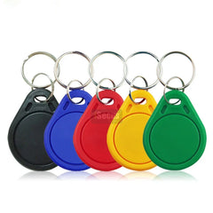 5P 13.56Mh S50 Classic 1K Smart Tag NFC RFID Keychain Mi-fare Keyfob High Frequency MF Keytag Proximity Card  for Access Control
