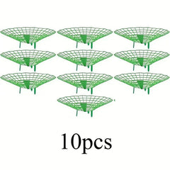 10pcs Green Strawberry Planting Racks, Watermelon Support Frames