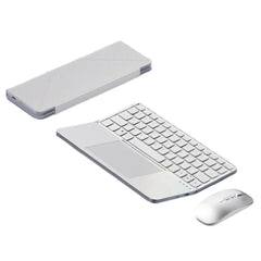 Bluetooth 5.3 Wireless Bluetooth Keyboard Portable Detachable Foldable Keyboard Universal Compact Rechargeable Keyboard Travel
