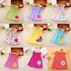 Hot Sale Cotton Romper Dress Baby Girls Sister Kids Dresses Cotton Newborn Costum Regular Sleeveless A-Line Girl Dresses