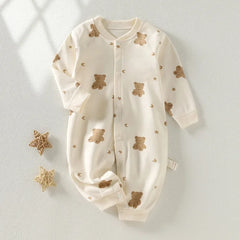 Autumn Baby Clothes Newbron Spring 100 Cotton Underwear Newborn Onesie