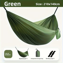 Camping Hammock Portable Lightweight Hammock with Storage Bag & Ropes