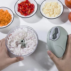500/900ml Manual Meat Mincer Garlic Chopper Rotate Garlic Press
