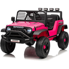 12V Kids Ride on Truck Car W/parent Remote Control, 3 Speeds