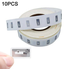 10pcs NFC Chip Ntag213 Sticker Wet Inlay 13.56MHz RFID NTAG 213 Label Tag Adhesive Label for All NFC Enabled Phone Available