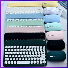 Spanish/English Keyboard Ultra Thin Wireless Keyboard Mouse for iPad Pro for Xiaomi Samsung Keyboard Bluetooth 10 inch