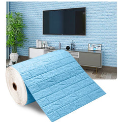 3D Foam Brick Wall Panels Stickers Self Adhesive Waterproof Living