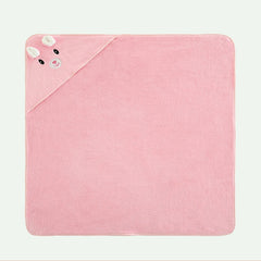 A Soft, Absorbent Baby Bath Towel with Cartoon Design, Thin Summer