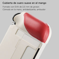 2023 New Switch OLED Case Game Console All-in-One Case Surface Silicone Oily Grip Color Clash