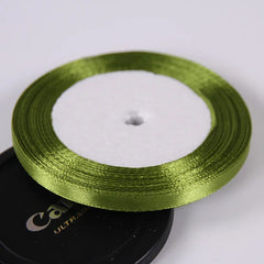22 Meters/Roll 6mm Silk Satin Ribbons Christmas Halloween Birthday Party Gift Wrapping Ribbons DIY Handmade Crafts Material