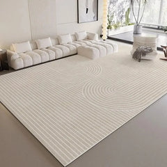 VIKAMA Modern Minimalist Area Carpet Easy To Care Non-Slip Living Room Floor Mat Bedroom Cloakroom Carpet Home Decoration