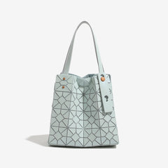 Fashion Geometric Diamond Tote Bag 2026 Versatile Six-grid Large-capacity Commuter Portable Armpit Bag New Style Handbags