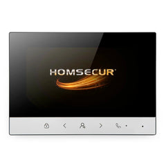 HOMSECUR 7" HD Video Door Phone Intercom Doorbell Auto Snapshot For 2 Families