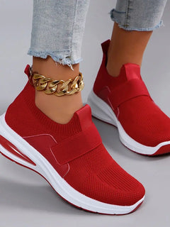 Spring new women's sports shoes, fashionable, breathable, lightweight, non-slip, wear-resistant, casual sports shoes, flat shoes
