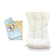 Kids Pillow with Pillowcase Set For Toddler Infant Soft Children Sleeping Pillow Core Cover for Baby Nursery Crib Travel 30x50cm