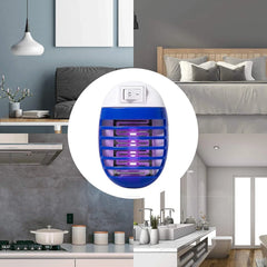 2pcs LED Socket Mosquito Killer Lamp Us/eu Plug Electric Mosquito Fly
