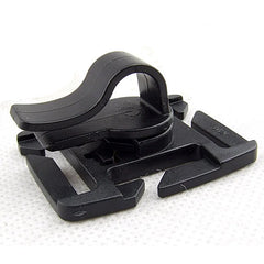 2PCS Rotatable Drinking Tube Clip Molle Hydration Bladder Drinking Straw Tube Trap Hose Webbing Clip for Camelbak-Water Pack Bag