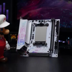 Topton 4-Bay NAS Gaming Motherboard AMD Ryzen 9 8945HX R7 7745HX 2*M.2 NVMe 4*SATA PCIe4.0X16 2.5G LAN WiFi6E Mini ITX Mainboard