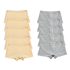 10PCS Fast Shipping M-XL 95% Cotton Boxer Shorts Women Sports Panties Yoga Panty for Female Underpants