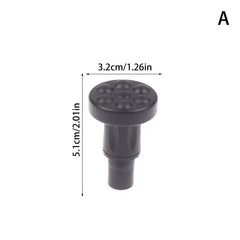 Muscle Massager Heads Percussion Massage Replacement Parts for Fascia Massage  Deep Relaxation for Athletes and Home