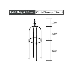Plant Climbing Supporter Climbing Plant Support  Frame Outdoor Flower  Vines Pot Stand Garden Climbing Frame Indoor Floral Decor
