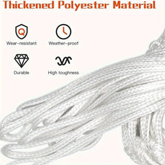Basketball Rack Net Standard Basketball Hoops Net Durable Indoor Outdoor Replacement Detachable Basketball Net Netting Sports