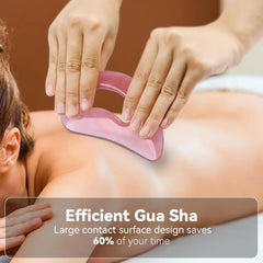 Resin Body Gua Sha Massage Tool Neck Back Massager Body Leg Foot Guasha Scraping Acupuncture Tool Resin Guasha Board