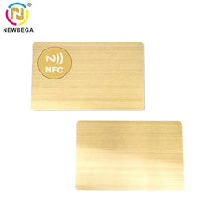 NFC Metal Card,NFC 216 Smart Business Social Digital Card,13.56MHZ,1PCS