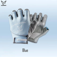 Veidoorn Men's Women's Workout Gloves for Gym Weight Lifting Non-Slip Palm with Padding Breathable Towel Finger for Sweat Wipe