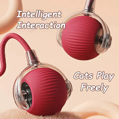 Intelligent Interactive Cat Ball Long-Lasting and Durable Easy to Clean Intelligent Obstacle Avoidance Pet Dog Toys
