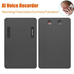 AI Voice Recorder Transcribe & Summarization with ChatGPT Audio Recorder AI Notetaking Device for Lecture Meeting Call Interview