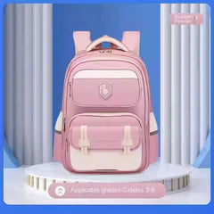 Sun Eight Orthopedic School Bag Grade 3-6 Primary Student Shoulder Backpack Large Capacity Light Water Proof Mochilas Escolares