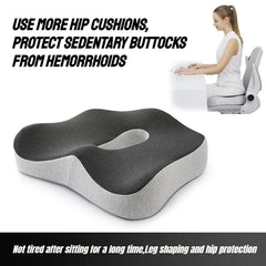 2026 New Ergonomic Memory Foam Tailbone Cushion Breathable Car Seat Pad Suitable for Office Chairs and Non-slip Soft Support