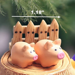 Animal Country Farm Fairy Garden Accessories Miniature Ornament Statue Figurines Landscape Bonsai Pot Dollhouse Terrarium Decor
