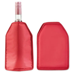 ABRU-Wine Sleeve Chiller Ice Wine Sleeve Reusable Bottle Cooler Black