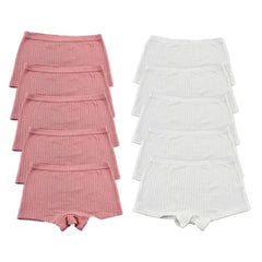 10PCS Fast Shipping M-XL 95% Cotton Boxer Shorts Women Sports Panties Yoga Panty for Female Underpants