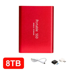 4TB Mini External Solid State Drive Portable SSD 8TB Hard Drive Small