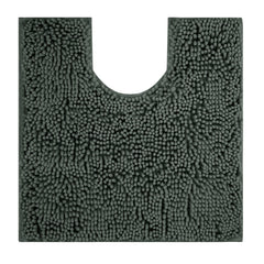 Toilet Rugs U Shaped Washable Bathroom Mat Extra-Soft Plush Rug Chenille Microfiber Super Absorbent Shaggy Machine Wash & Dry