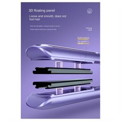 ABUB Electric Ceramic Hair Straightener 5 Temps Mini Straightener