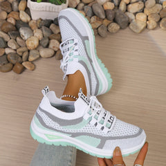 Women's Shoes Summer 2026 Casual Sneaker New Style Two-Color Single Shoes, Versatile, Casual and Fashionable Work Shoes