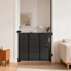 Retractable Security Dog Fence for Stairs Indoors - Durable Pet Supplies pet fence barrera extensible perros barrière chien