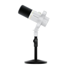 MAONO PD200W Hybrid Wireless Podcast Mic for PC/Phone/Camera XLR/USB Dynamic Microphone for Streaming Recording Content Creation