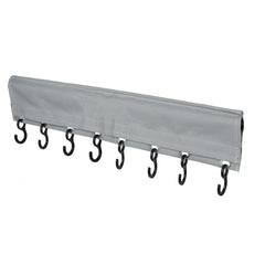 Camping Coat Hooks Racks Clothes Hook Rail with Piping for Caravan