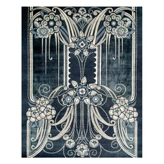 Light Luxury Cloakroom Carpet Home Non-slip Mat Large Area Bedroom Decor Washable Rug European Retro Carpets for Living Room