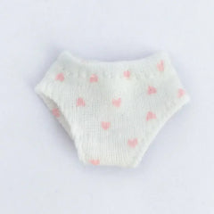 Cute OB11 Doll's Underwear DIY Elasticity Cotton Underwear 12 Colors Briefs Underwear