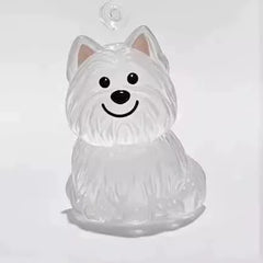 Dog Hair Storage Cute Pendant Keychain Bag Pendant Couple Car Key Chains Jewelry Souvenir Collection Gift Decoration Accessories