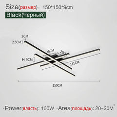 Ceiling light simple modern bedroom  atmosphere duplex villa hall Nordic lamps minimalist living room lamp room ceiling lights