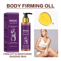 Body Oil Tightening Body Lightening Improve Dry Brightening Nourishing Lifting Firming Smooth Anti Cellulite Massage Skin Care